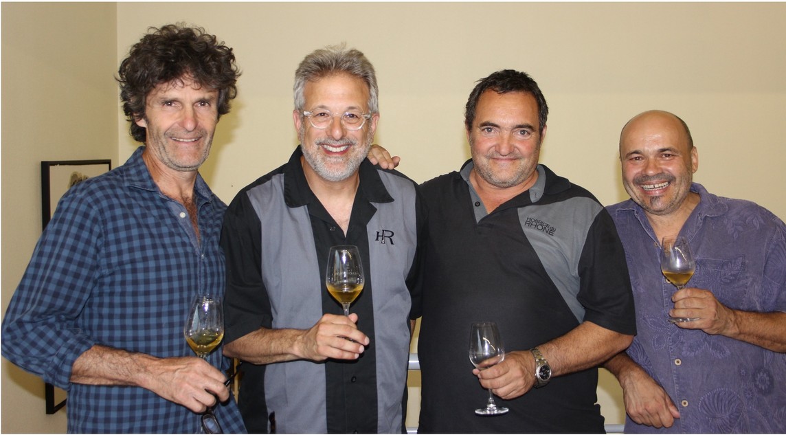 Yves Gangloff, Jeff Cohn (me), Yves Cuilleron, Francois Villard